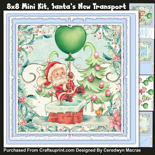 8x8 Mini Kit, Santas New Transport