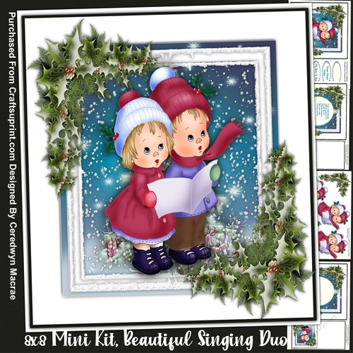 8x8 Mini Kit, Beautiful Singing Duo