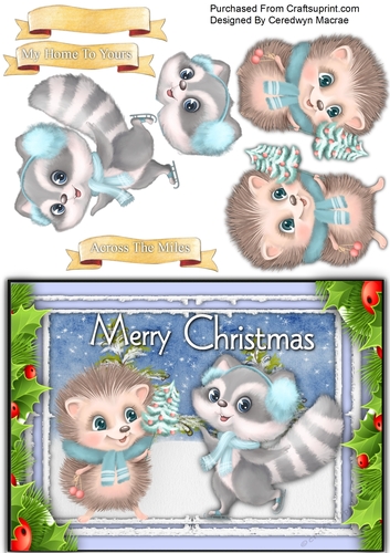 A5, Beautiful Woodland Animals 
