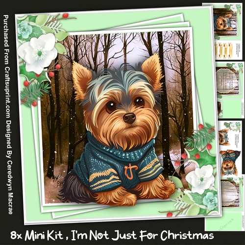 8x8 Mini Kit, Im Not Just For Christmas