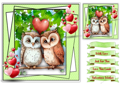 8x8 Ill Owlways Love You
