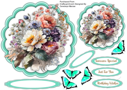Beautiful Spring Floral Toppers  4