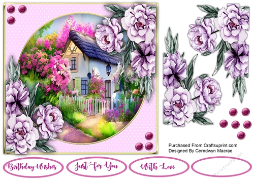 7x7 Beautiful Country Cottage