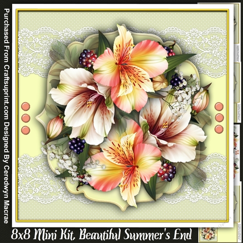8x8 Mini Kit, Beautiful Summers End