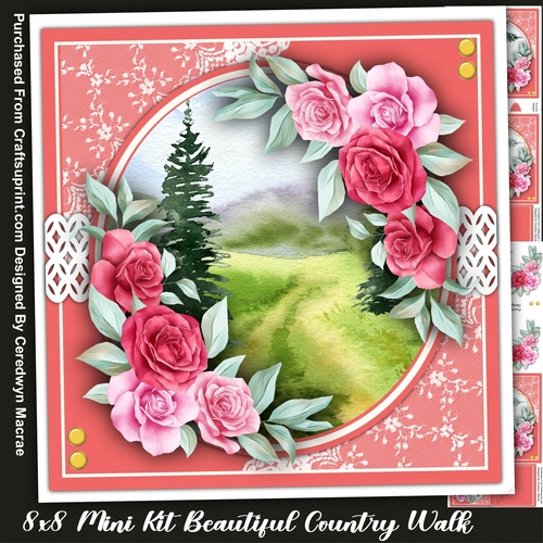 8x8 Mini Kit, Beautiful Country Walk