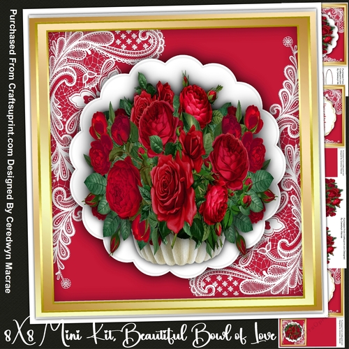 8X8 Mini Kit, Beautiful  Bowl of Love