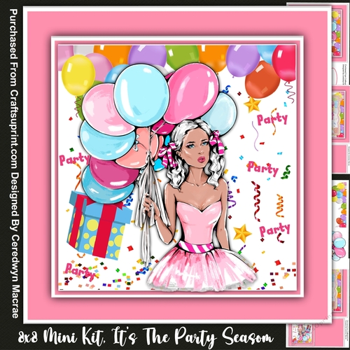8x8 Mini Kit, Its The Party Season