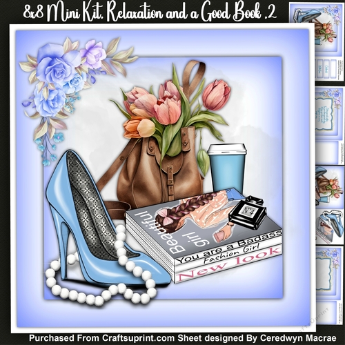 8x8 Mini Kit, Relaxation and a Good Book 2