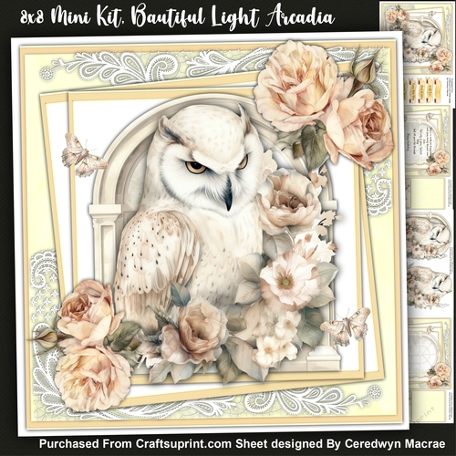 8x8 Mini Kit , Beautiful Light Arcadia