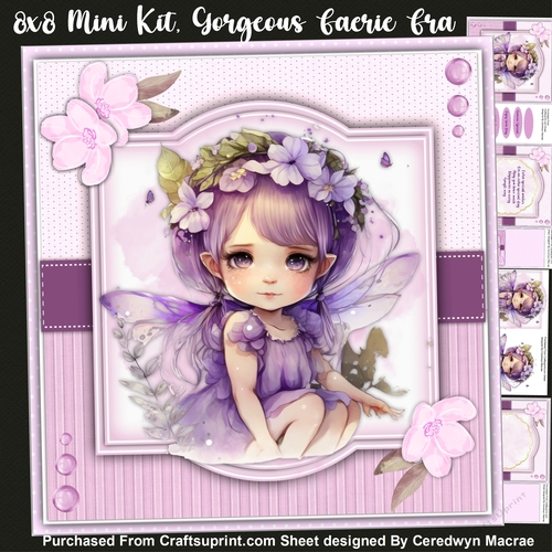 8x8 Mini Kit , Gorgeous Faerie Fae