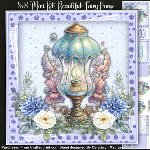 8x8 Mini Kit, Beautiful Fairy Lamp 