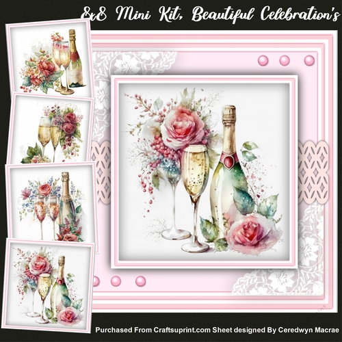 8x8 Mini Kit, Beautiful Celebrations