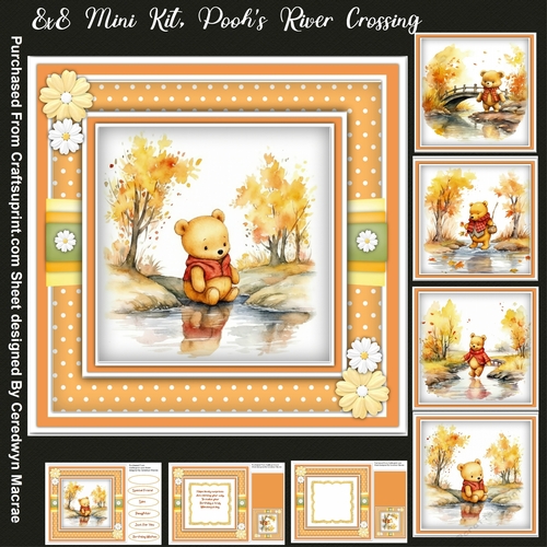 8x8 Mini Kit, Poohs River Crossing