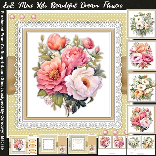 8x8 Min Kit, Beautiful Dream Flowers