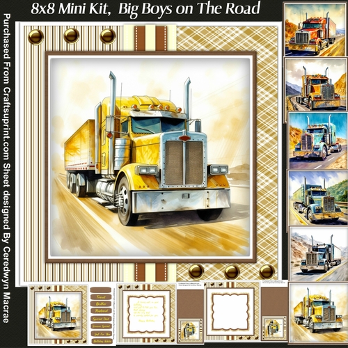 8x8 Mini Kit, Big Boys on the Road