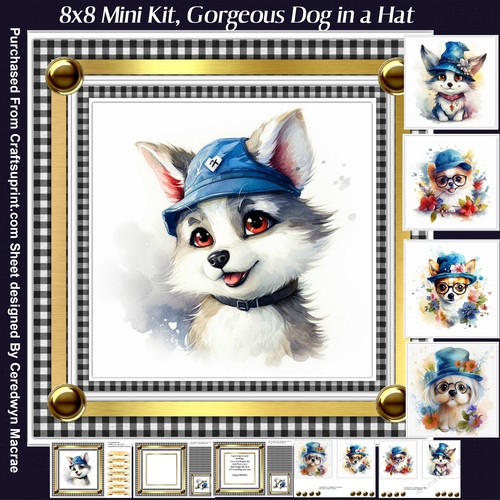 8x8 Mini Kit, Gorgeous Farm Animals