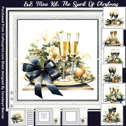 8x8 Mini Kit, The Spirit Of Christmas