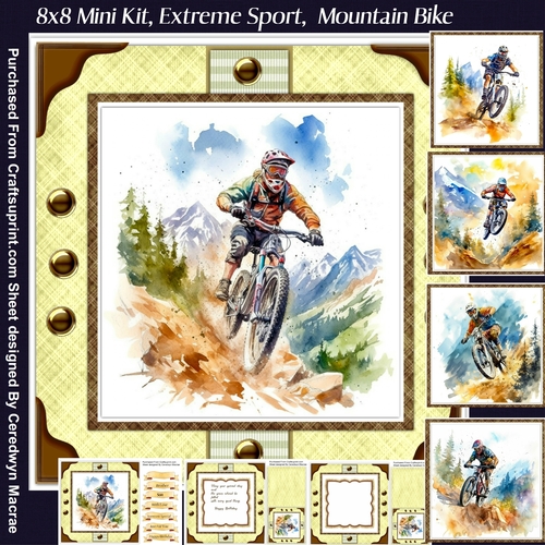 8x8 Mini Kit Extreme Sport , Mountain Bike