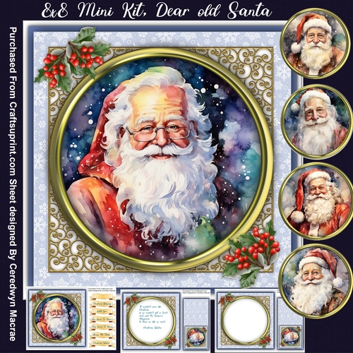 8x8 Mini Kit, Dear old Santa
