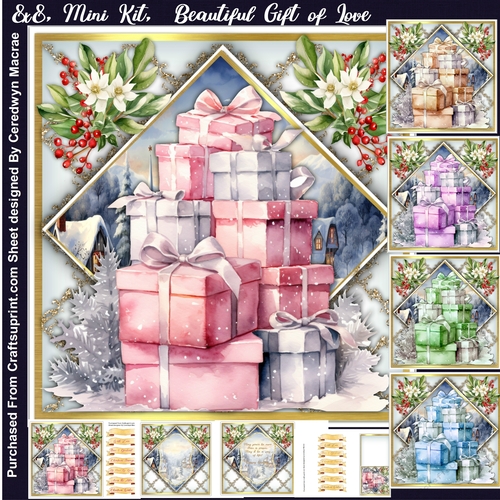 8x8 Mini Kit Beautiful Gift Of Love