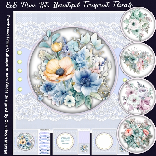 8x8 Mini Kit, Beautiful Fragrant Blooms