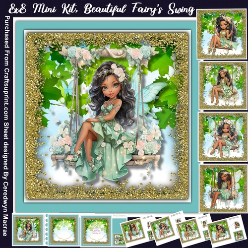 8x8 Mini Kit, Beautiful Fairys Swing