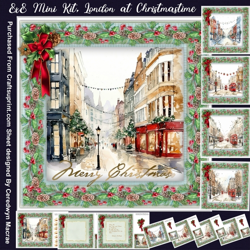 8x8 Mini Kit, London At Christmastime 