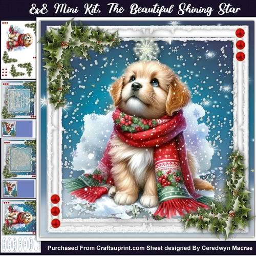 8x8 Mini Kit, My Beautiful Shining Star