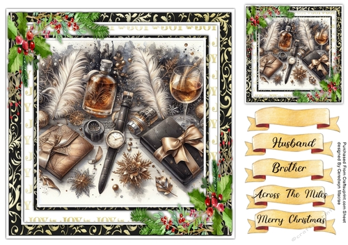 8x8 Quick Cards For The Men, 1