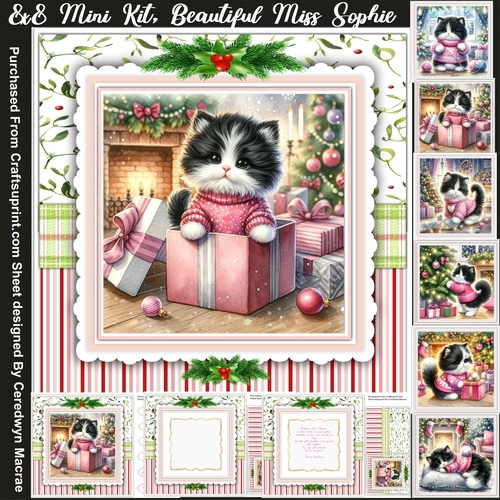 8x8 Mini Kit, Beautiful Miss Sophie