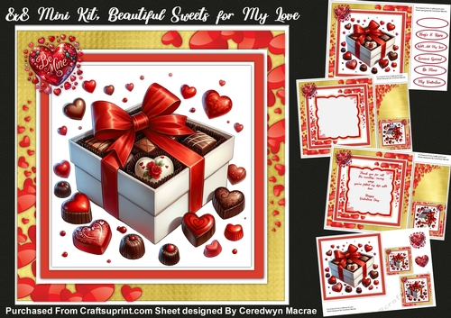 8x8 Mini Kit, Sweets For My Love