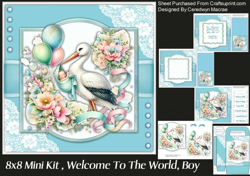 8x8 Mini Kit, Welcome To The World, Boy 