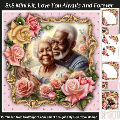 8x8 Mini Kit, Love You Always And Forever