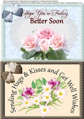 Lovely Quick Get Well Card Fronts