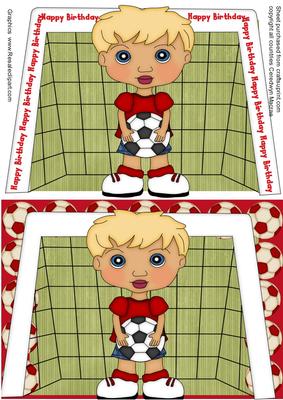 Little Footballer Red