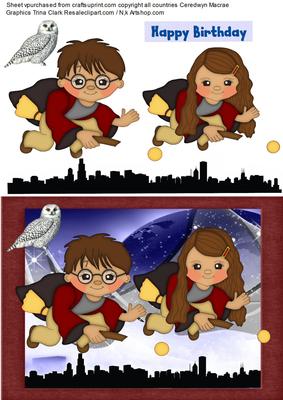 Wizard Boy & Girl