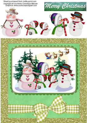 Snowman Family