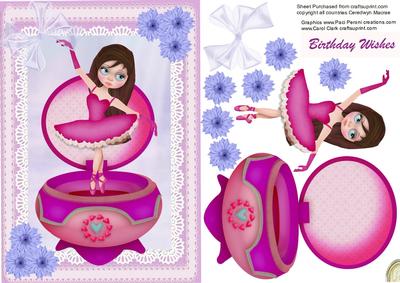 Ballerina in Cerise