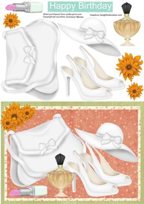 Nice A5 Ladies White Accesories