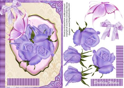 Country Flowers Lilac
