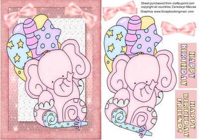 Ellies Birthday Pink