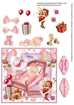 Baby Girls First Christmas