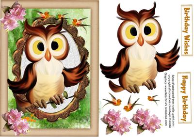 Wise Owl of the Forest
