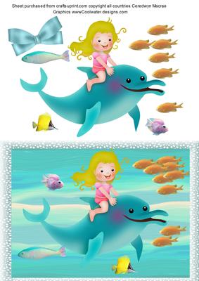 Girl on a Dolphin