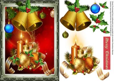 Golden Christmas Bells