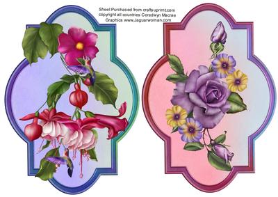 Beautiful Floral Toppers