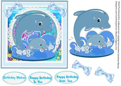 Dolphin and Baby