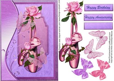 Beautiful Pink Ballet Shoes