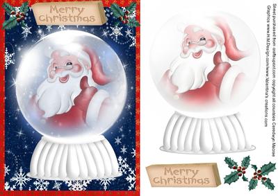 Father Christmas Snow Globe