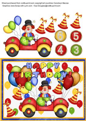 Birthday Clown